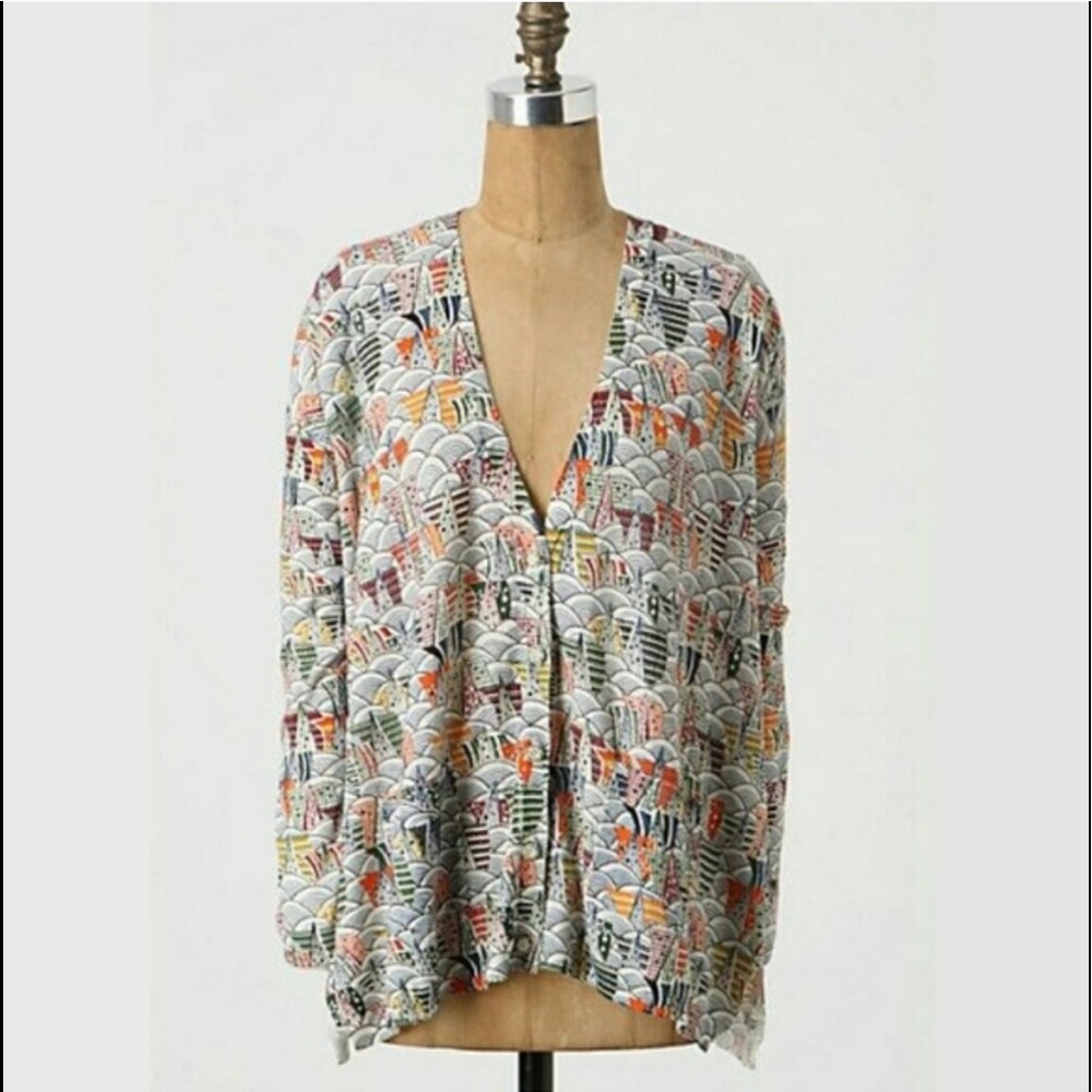 Anthro Krummau Cardigan by Sparrow